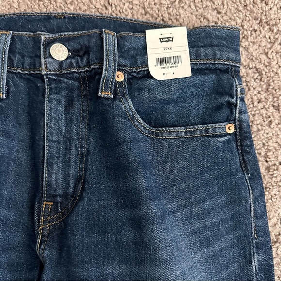 Levi's 502 Slim Straight Denim Jeans Mens W29 L32 - Picture 5 of 11